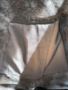 Abercrombie & Fitch Light Beige Wrap Skort